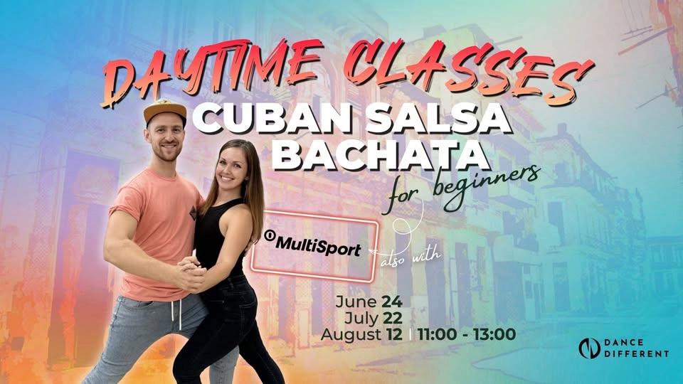 Daytime Cuban Salsa & Bachata for Beginners