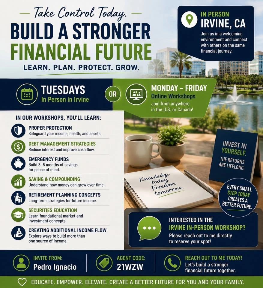 Financial Education Workshop - World System Builder/World Financial Group