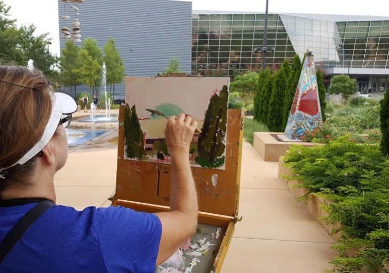 Touching Grass: Artmaking in the Garden with Artist Christi Doucet