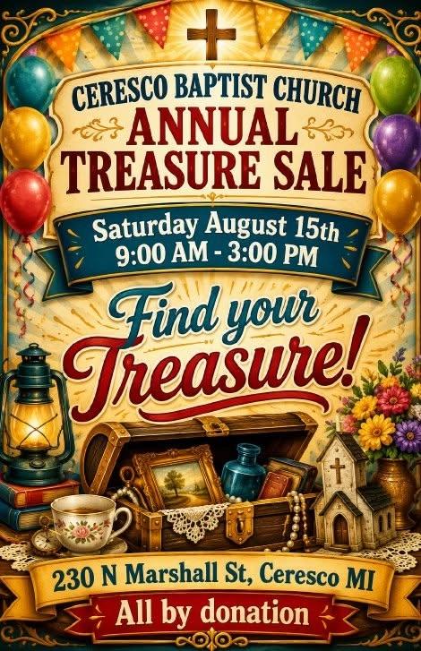 Annual Treasure Sale