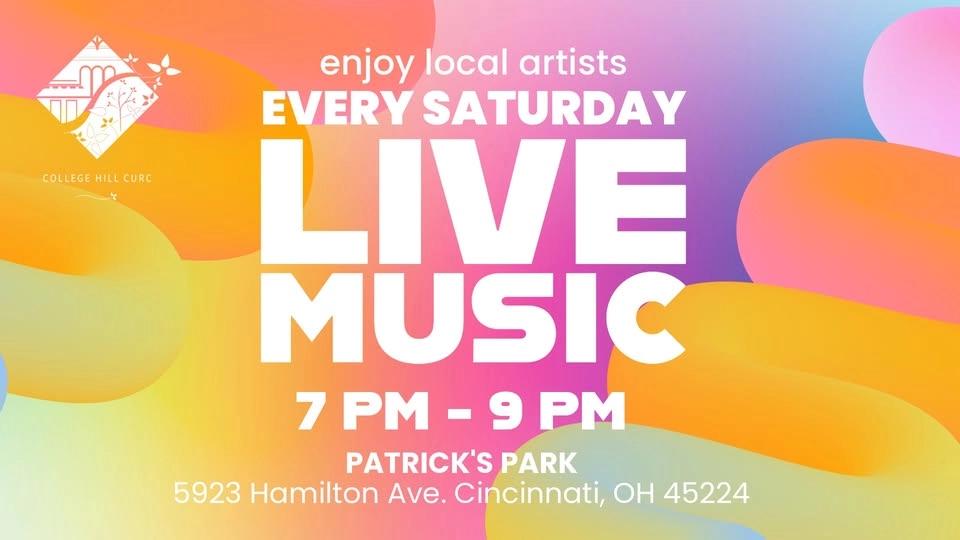 Live Music Saturdays at Patrick's Park