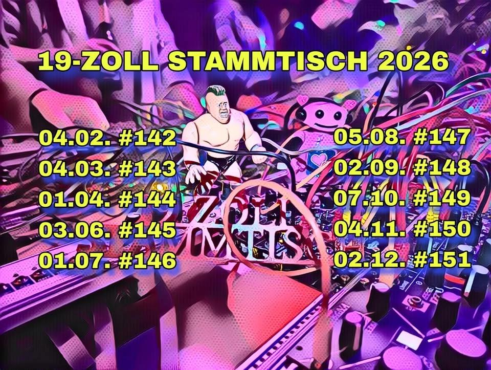 19-ZOLL STAMMTISCH 2026