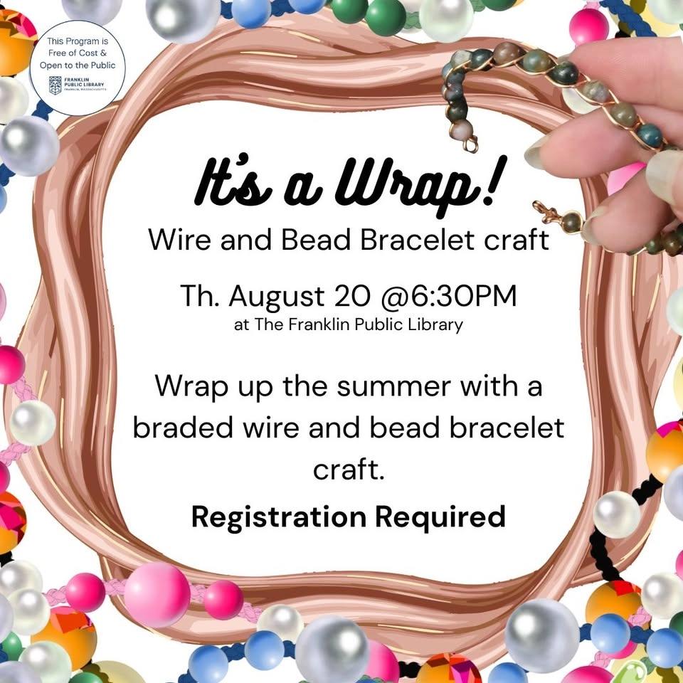 It's a Wrap! Wire and Bead Bracelet craft