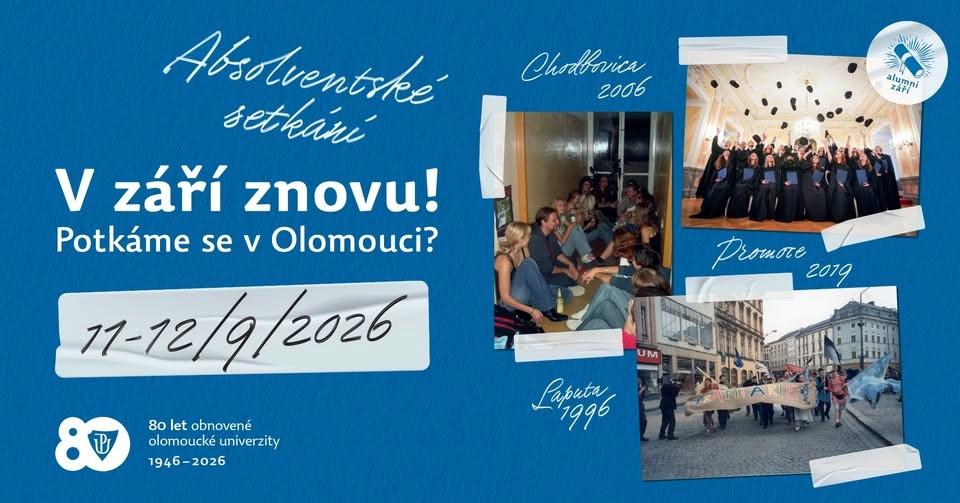 Absolventské setkání UP | Alumni září