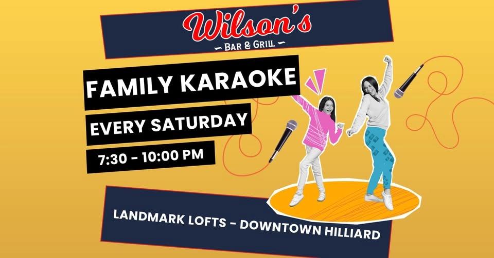 🎤 Family Karaoke | Wilson's Bar & Grill