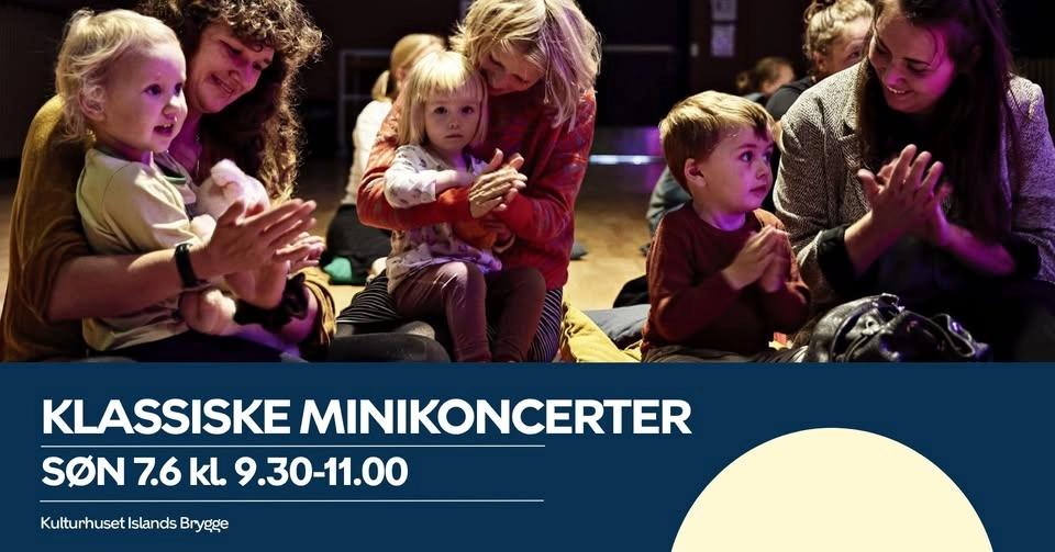 Klassiske minikoncerter for små lyttere