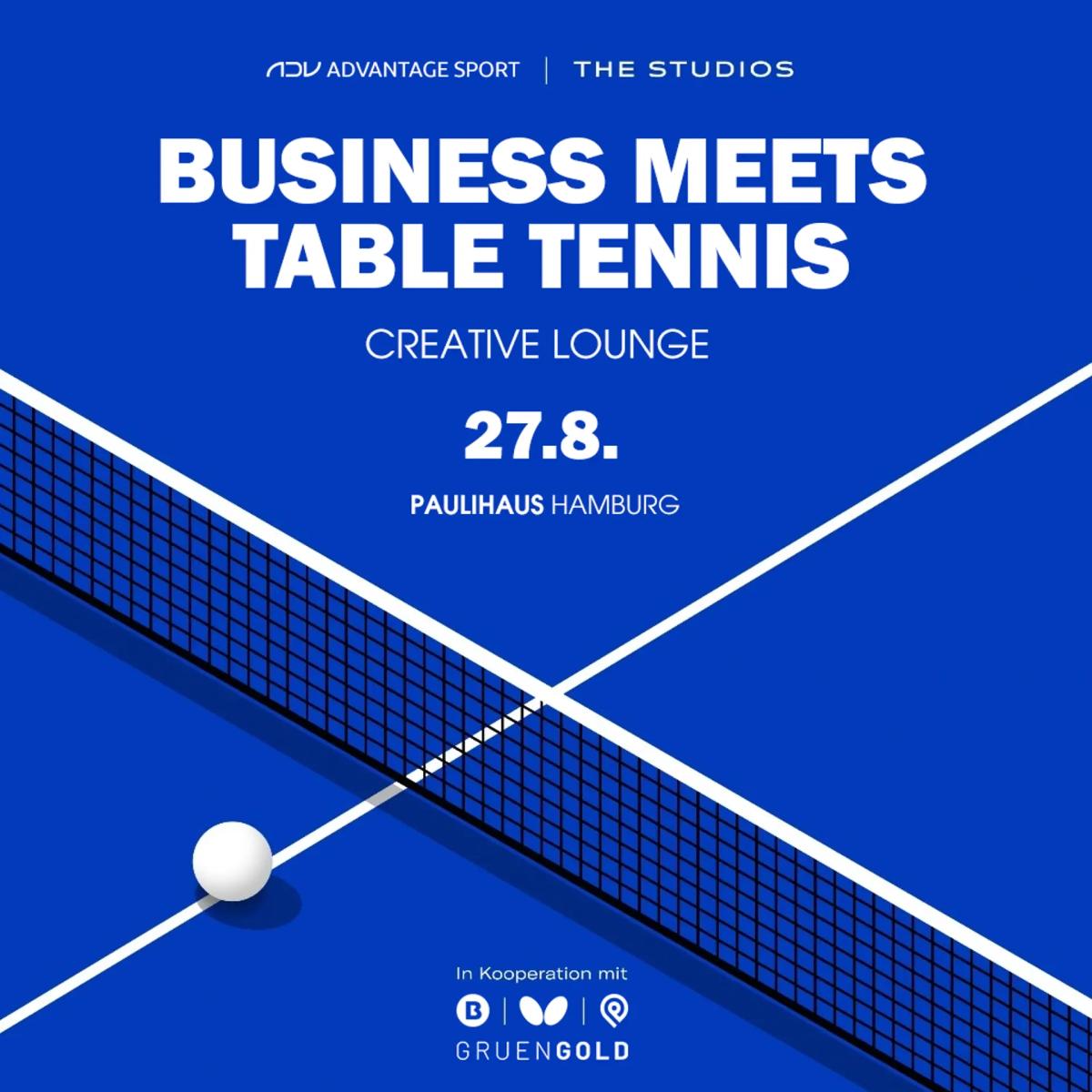 BUSINESS MEETS TABLE TENNIS - Creative Lounge
