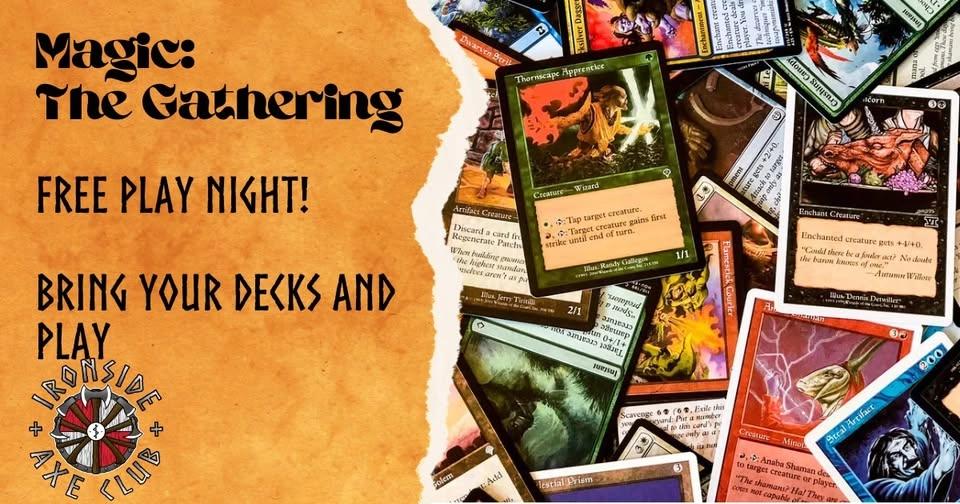 Magic The Gathering Free Play Night!