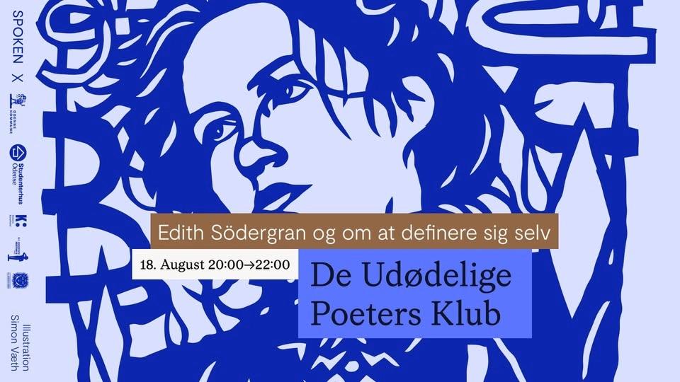 De Udødelige Poeters Klub X Edith Södergran. Ursula Andkjær, Anna Kruse og Marie Bach #SPOKEN26