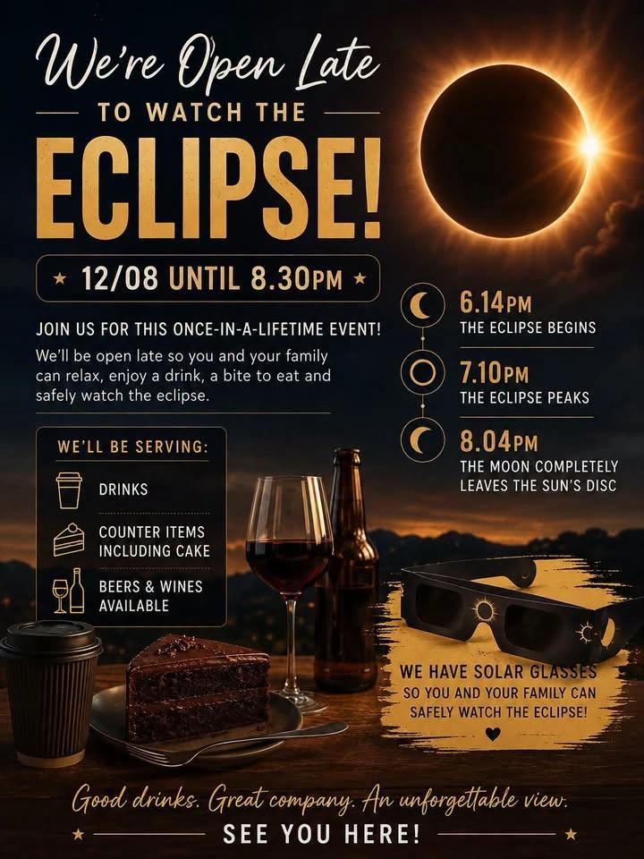 Watch the eclipse at Westport Lake