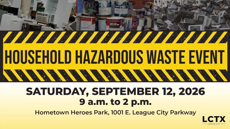 Household Hazardous Waste Disposal Event