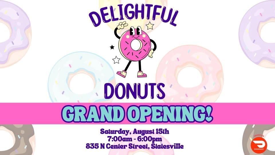 Delightful Donuts GRAND OPENING!