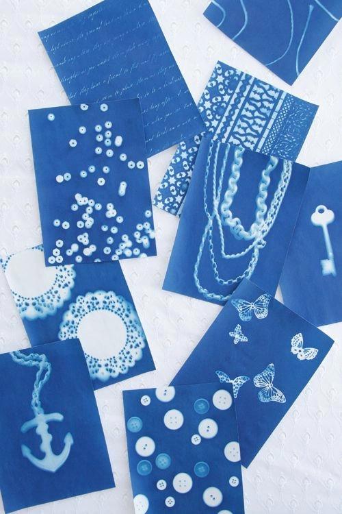 Art Social Hour: Cyanotype Sun Printing