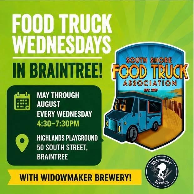 Food Truck Wednesday in Braintree!