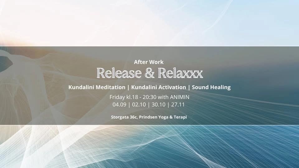 ANIMIN Release & Relaxxx - September 4th