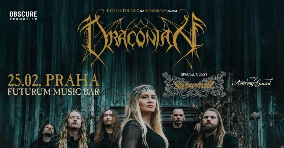 DRACONIAN, SATURNUS, ANN MY GUARD - Praha