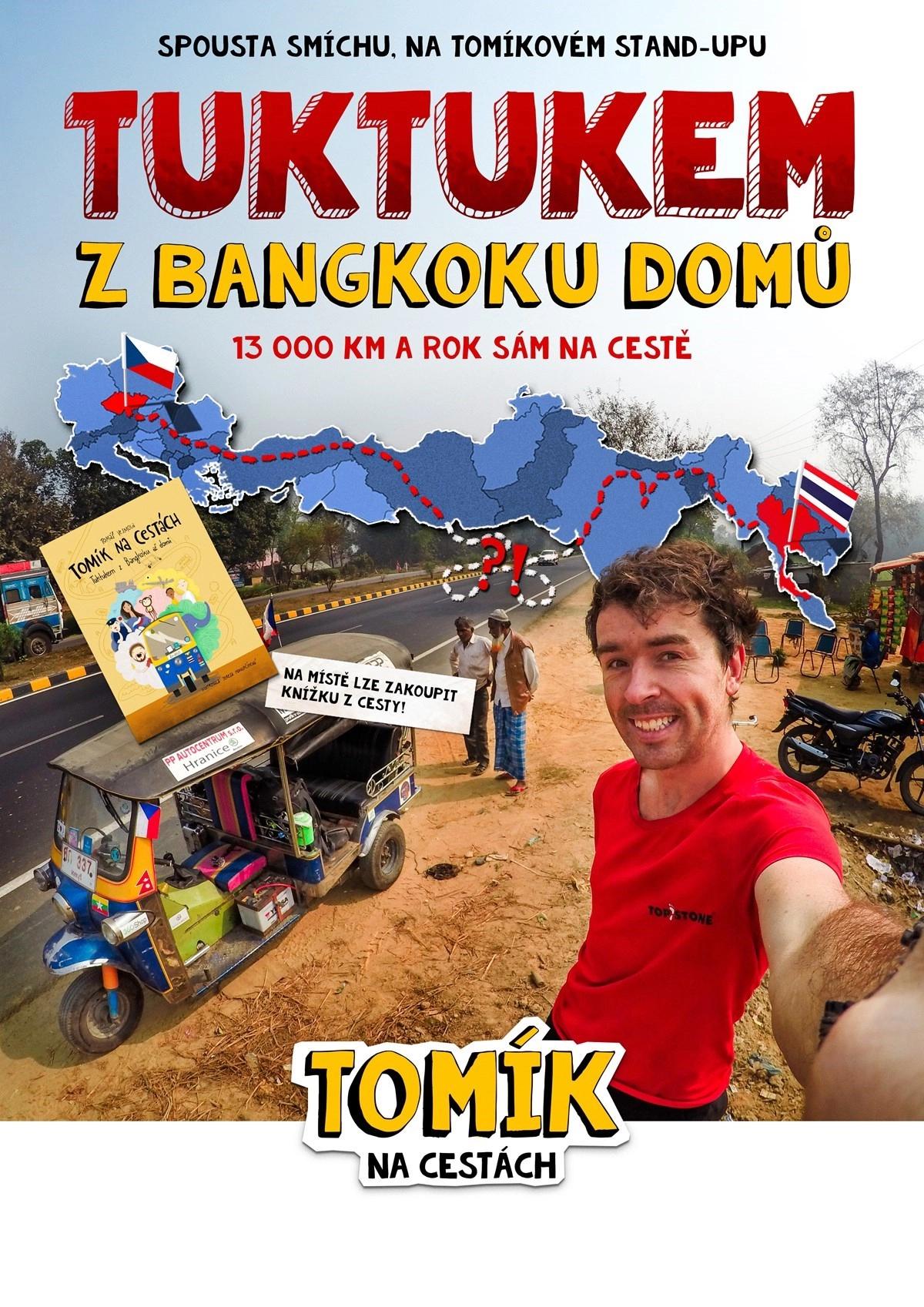 Tomík na cestách – Tuktukem z Bangkoku domů