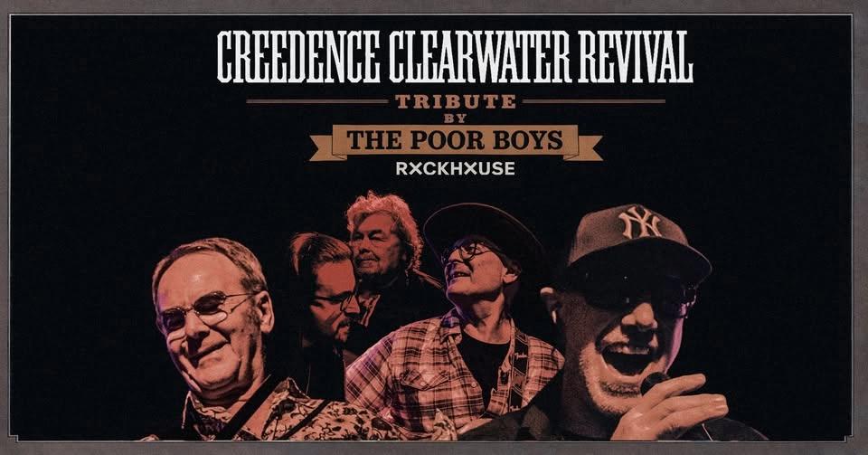CREEDENCE CLEARWATER REVIVAL Tribute • THE POOR BOYS • Rockhouse Salzburg