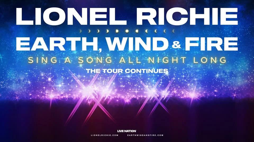 Lionel Richie and Earth, Wind & Fire - Sing a Song All Night Long
