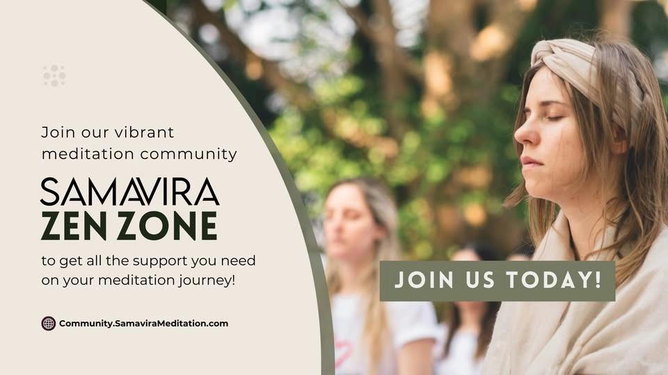 π§ββοΈ π§ββοΈ π§ Join our online Meditation Community!