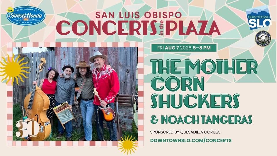 The Mother Corn Shuckers & Noach Tangeras at Concerts in the Plaza