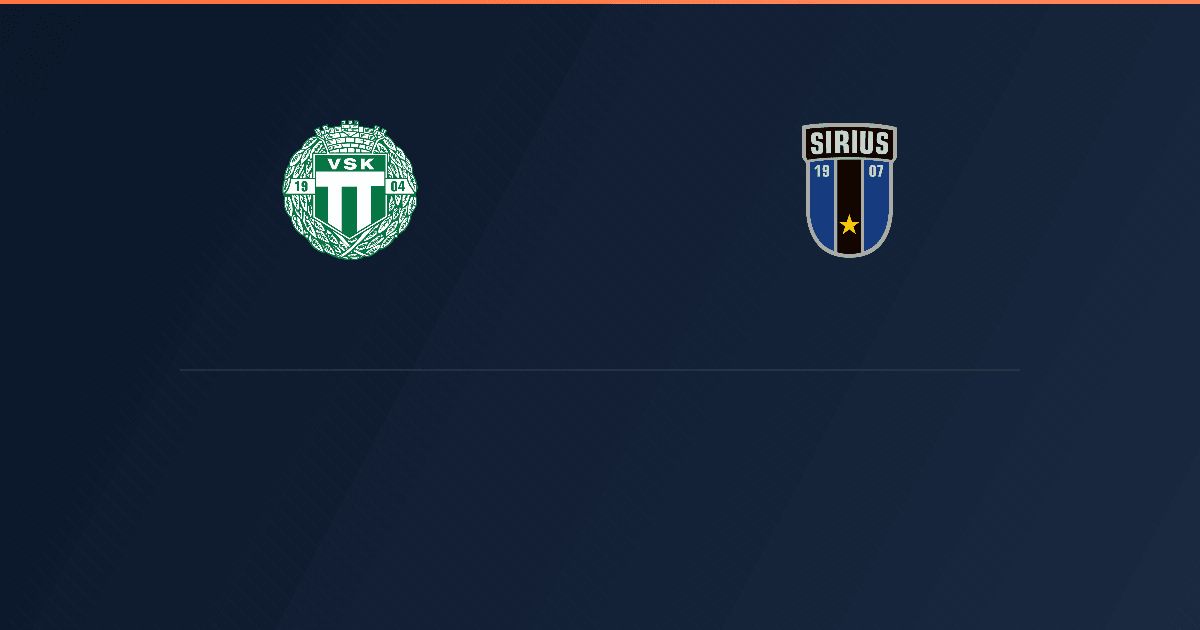 Västerås vs Sirius