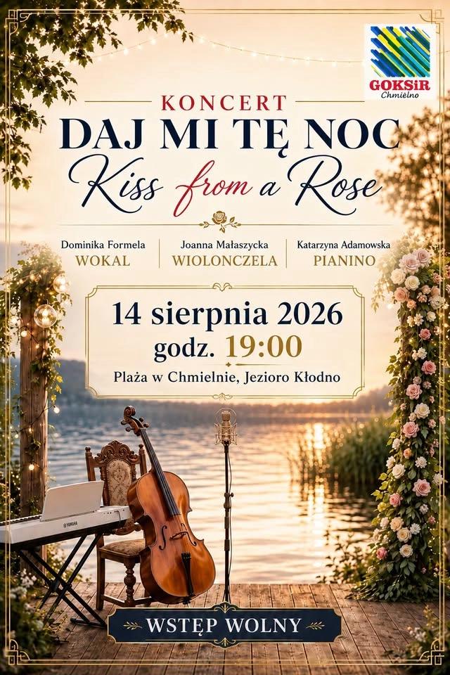 KONCERT NA PLAŻY "Daj mi tę noc"