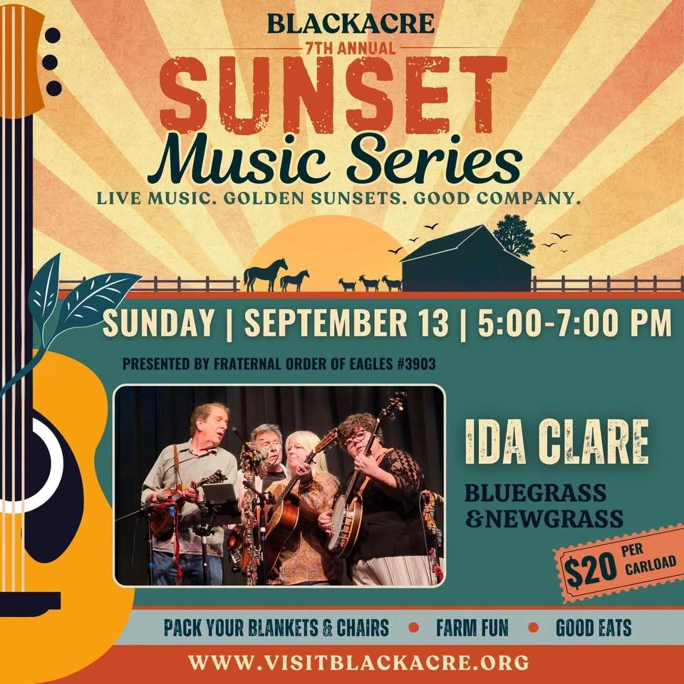 7th Annual Sunset Music Series: Ida Clare