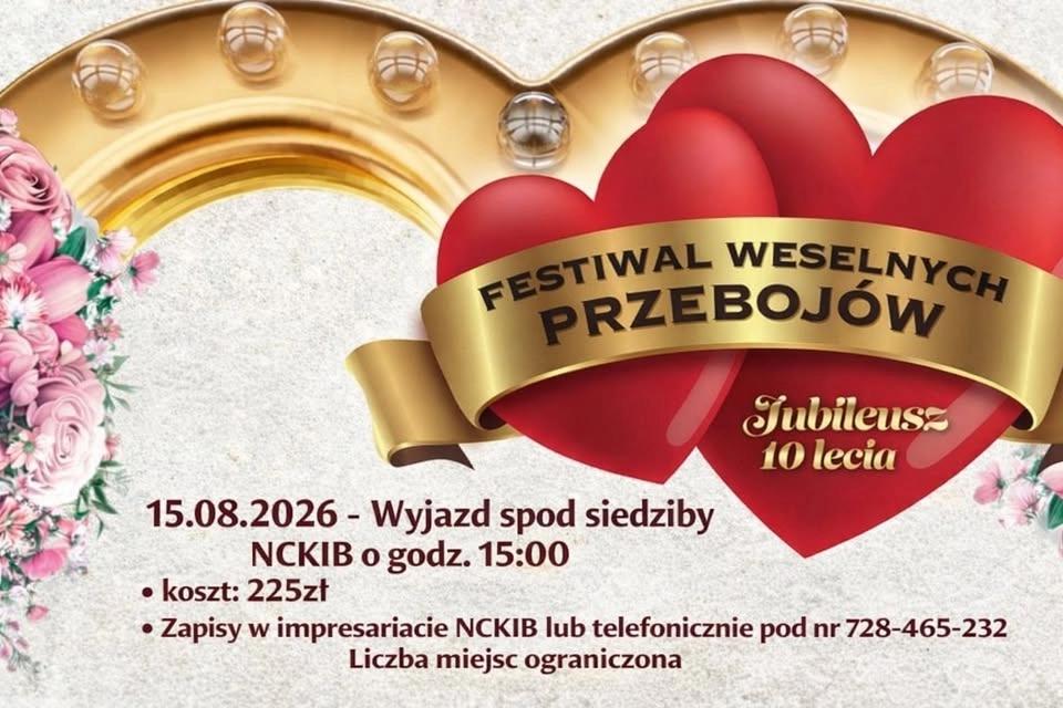 Wyjazd do Mrągowo- Festiwal Przebojów Weselnych