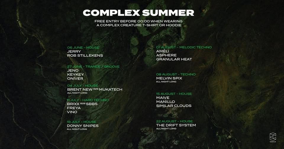 Complex Summer with The Drift System