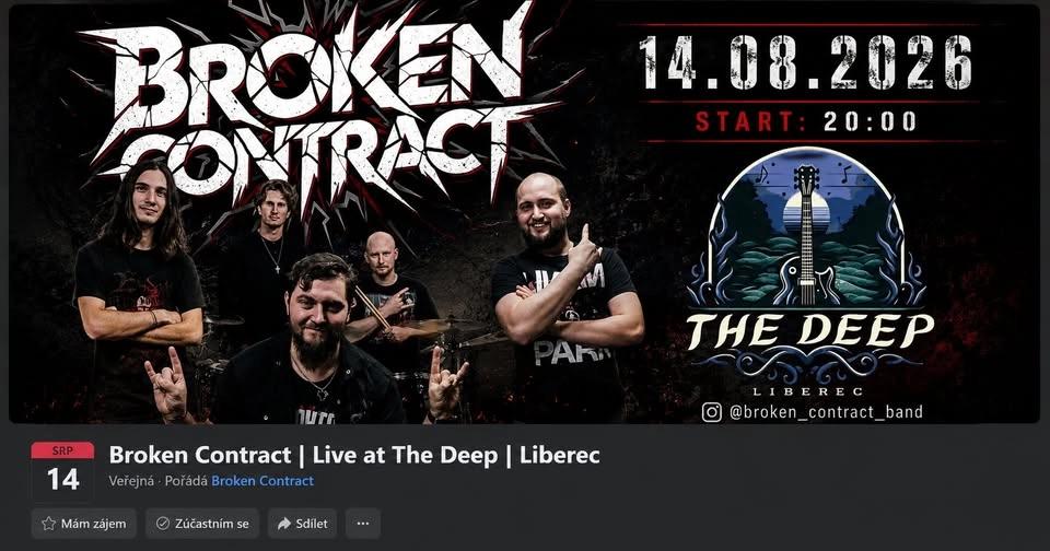 🔥 BROKEN CONTRACT LIVE | THE DEEP LIBEREC 🔥
