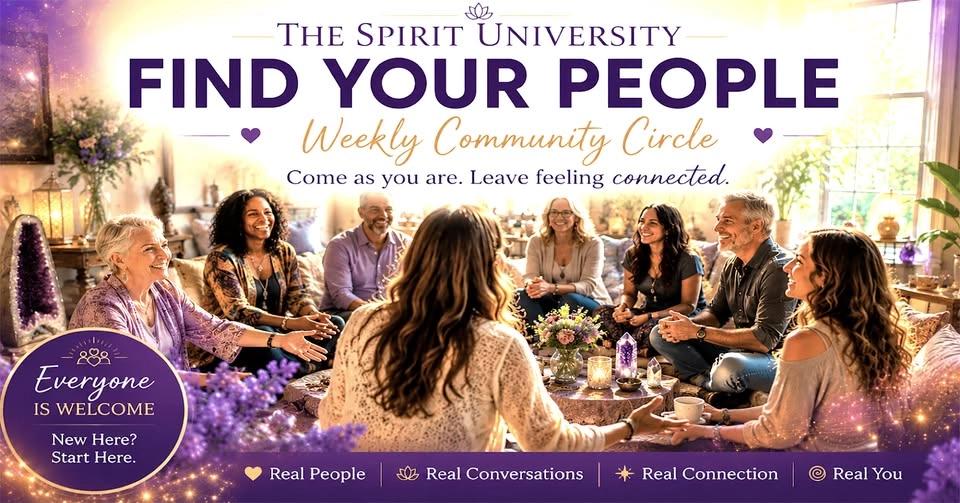 FIND YOUR PEOPLE: Weekly Community Circle