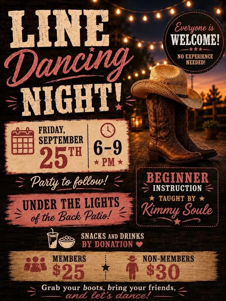 NCAC Line Dancing Night