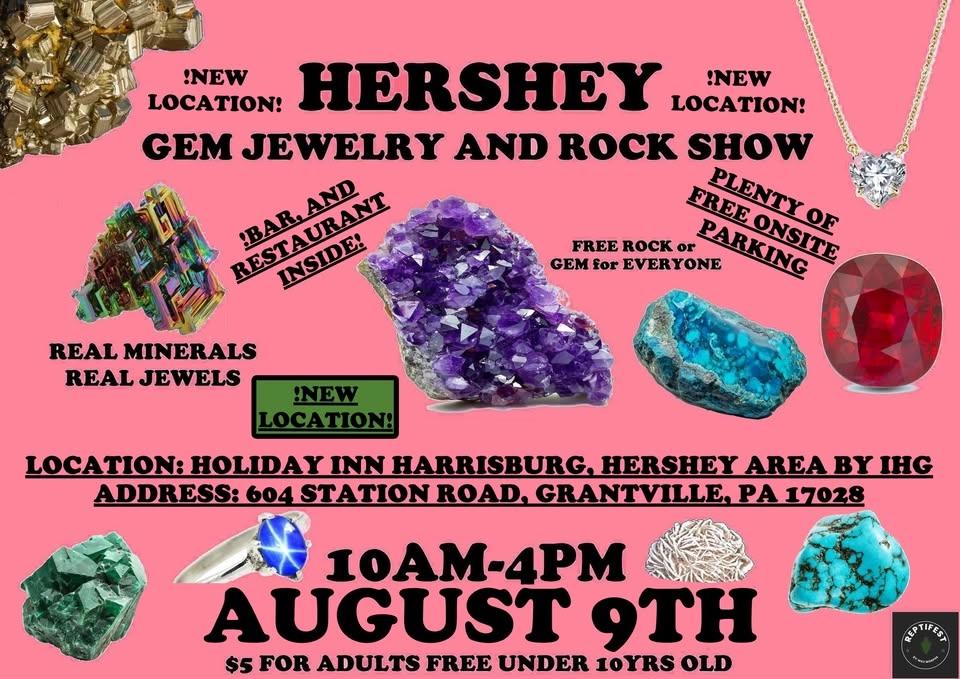 Hershey Gem, Jewelry, and Rock Show