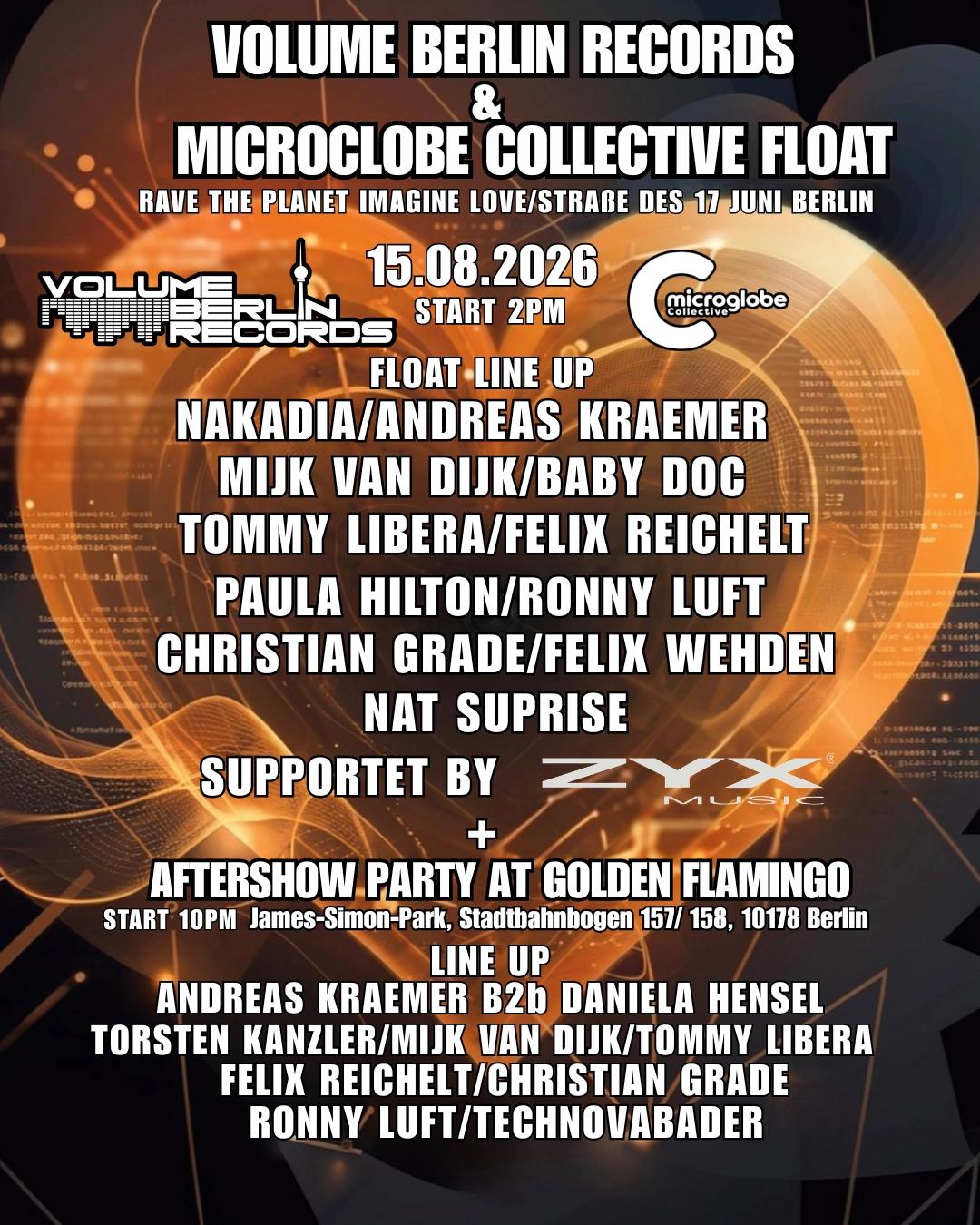 Float Afterparty Volume Berlin Records & Microclobe Collective