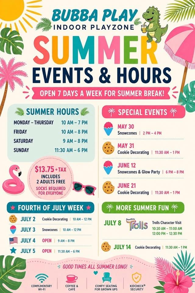 Summer Days @ Bubba Play