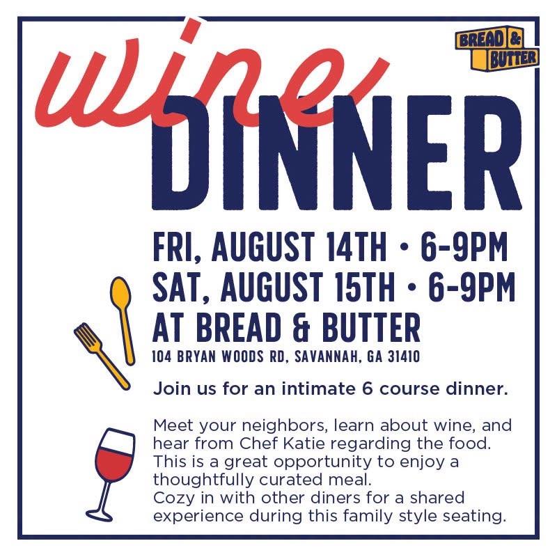 August Wine Dinner