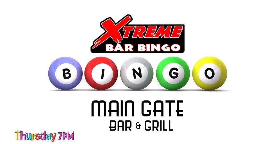 Xtreme Bar Bingo at The Main Gate