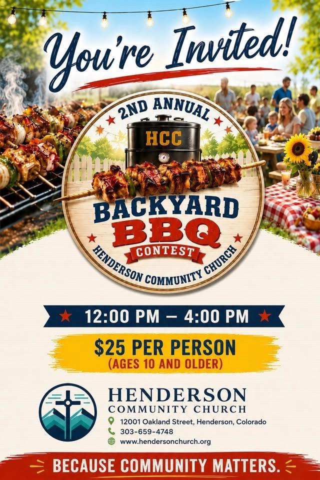 2nd Annual Backyard BBQ