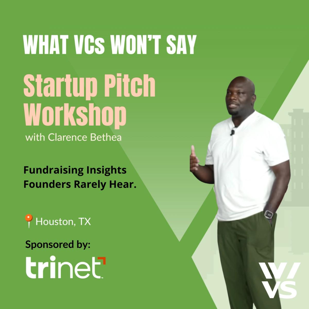 Houston, TX - Startup Pitch Workshop