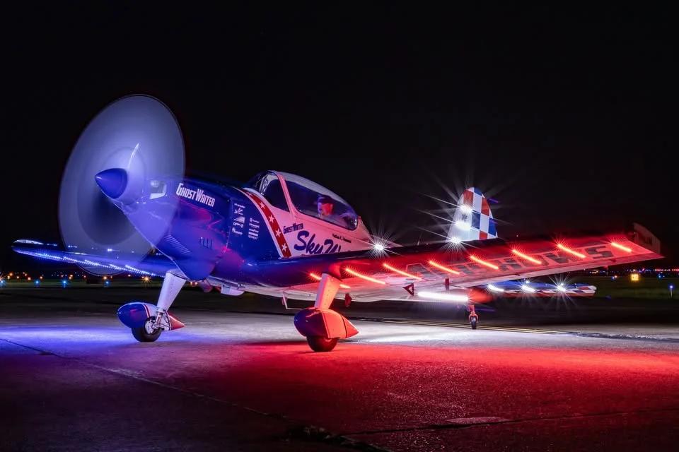 NLR Airport airshow CRUISE-IN Saturday night lights