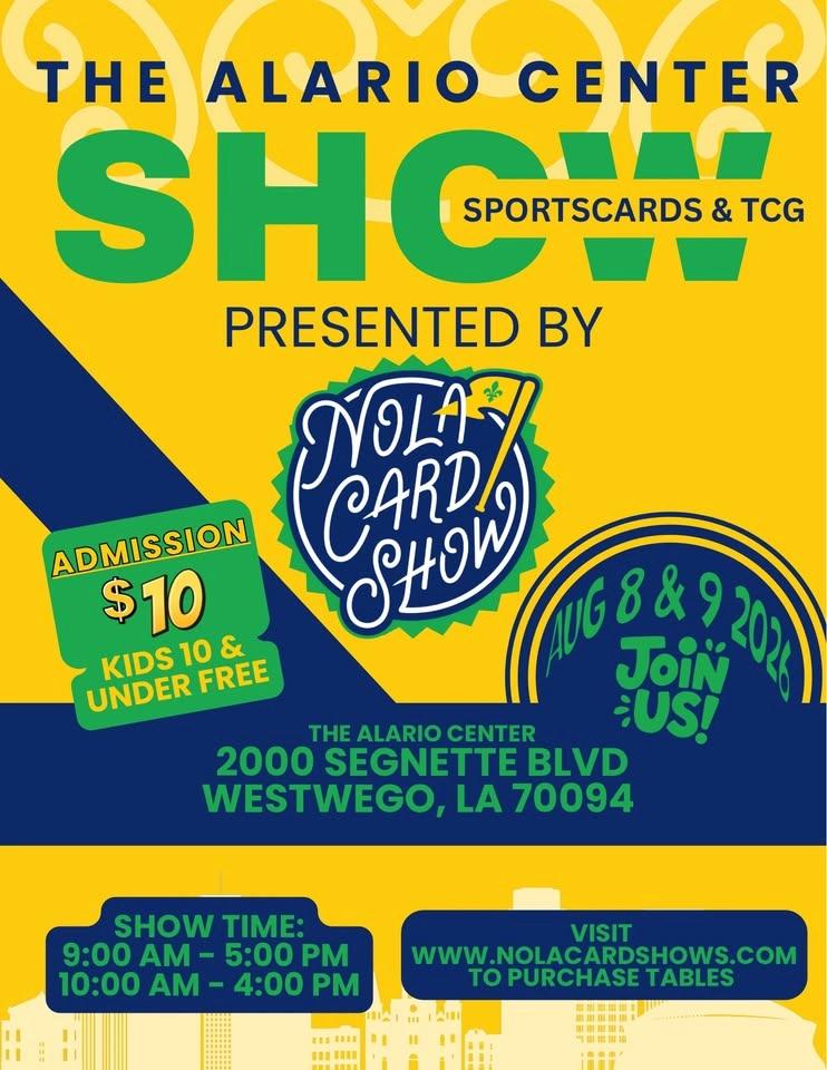 The Alario Center Sports cards & TCG Show