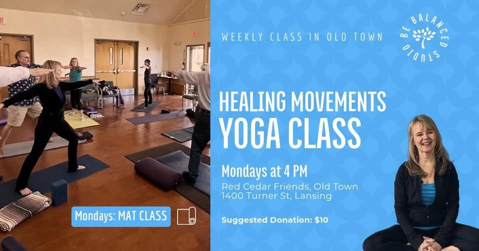 Healing Movements: Weekly Yoga Class