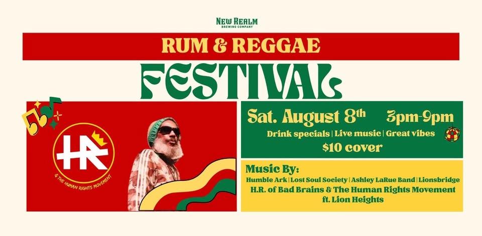 "Rum and Reggae" w/ HR of Bad Brains, Lionsbridge, Ashley LaRue Band, Lost Soul Society & Humble Ark