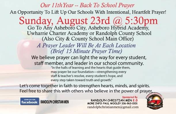 Back to School Campus Prayer
