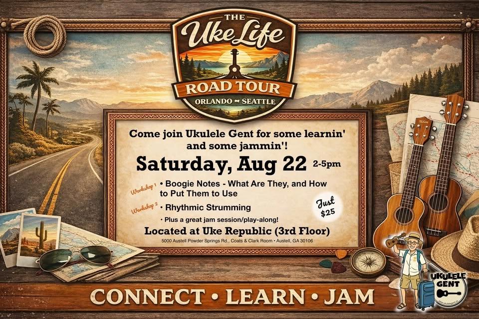 Uke Life Road Tour - Workshops and Jam @ Uke Republic