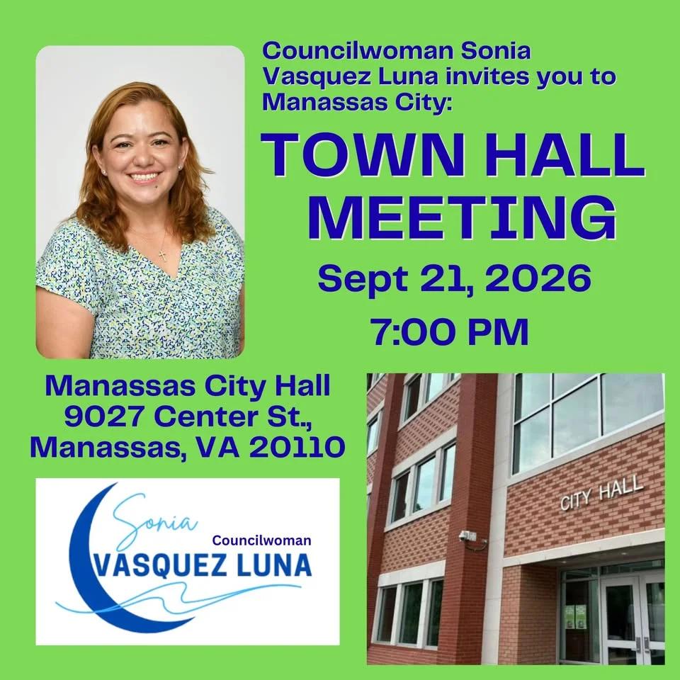 Manassas City Town Hall 21SEP26 7 PM