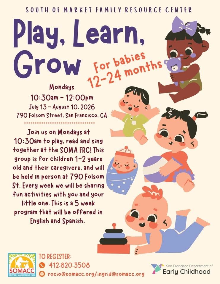 Play, Learn, Grow | Juege, Aprende, Crece