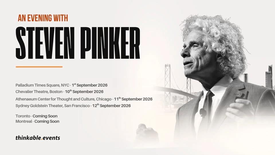 An Evening with Steven Pinker - New York