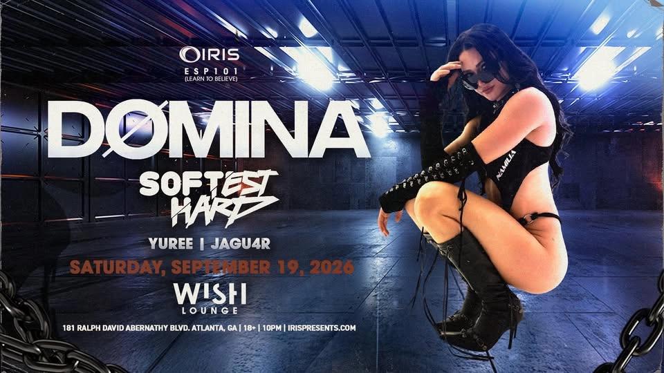 Iris Presents: Dømina @ Wish Lounge | Sat, Sept 19th!